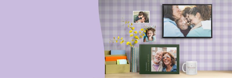 Image cadeaux pour la fête des grands-mères